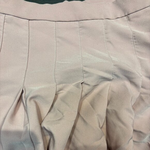 Women’s Pleated Tennis/Golf Skirt – Light Brown Dri-Fit, Size M - Picture 2 of 6